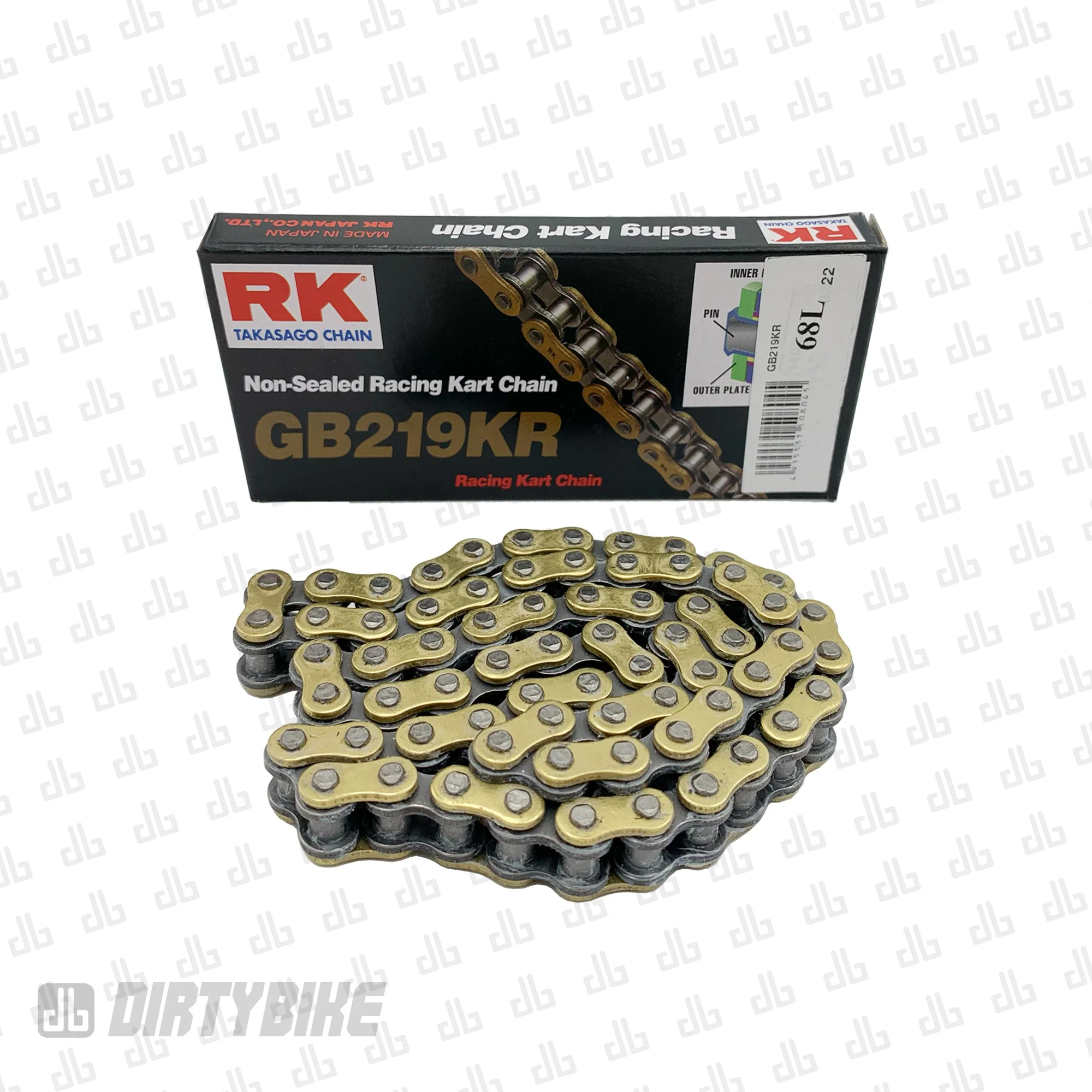 Primary Belt to Chain Conversion Kit | 219 | RK Non-Sealed Chain | E Ride Pro 2.0 - Image 2