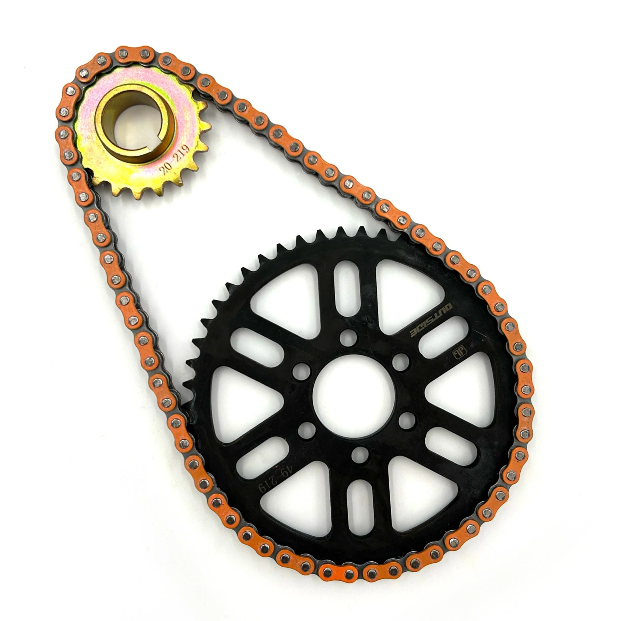 Primary Belt to Chain Conversion Kit | 219 | RK Sealed O-Ring | Surron Light Bee - Image 3