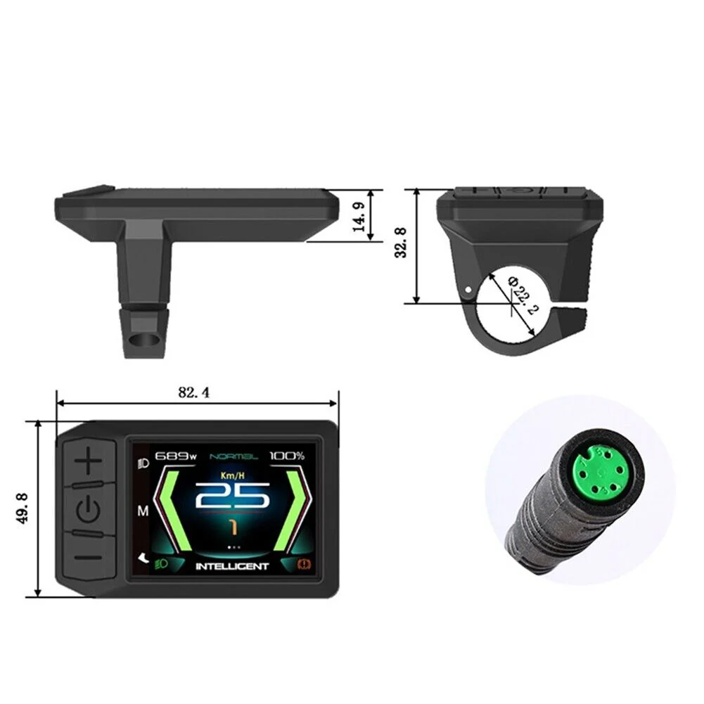Bafang 600C Mini Color Display (UART) - Image 5