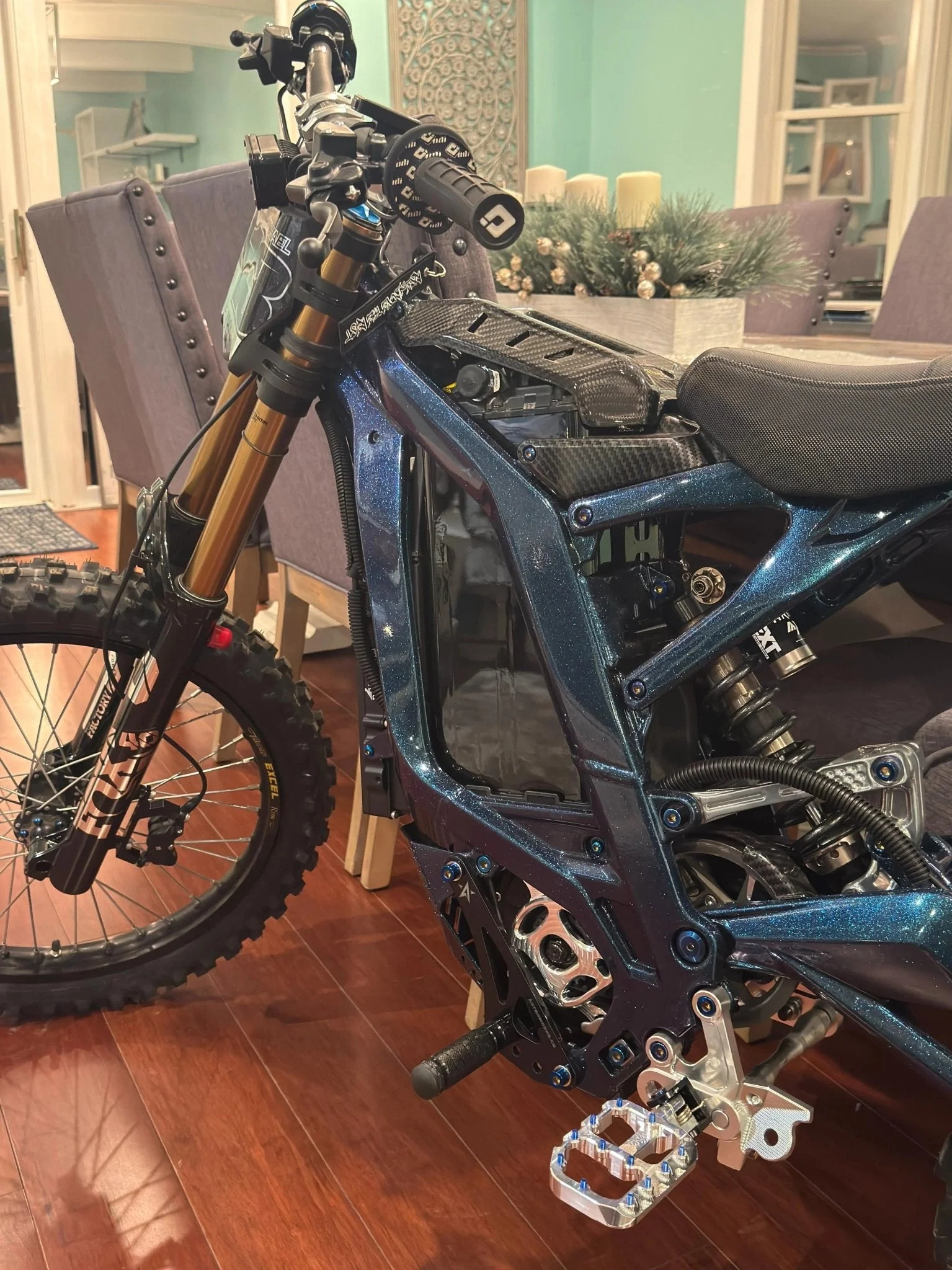 E-Bike "invisible" Vantablack Battery Wrap - Image 5