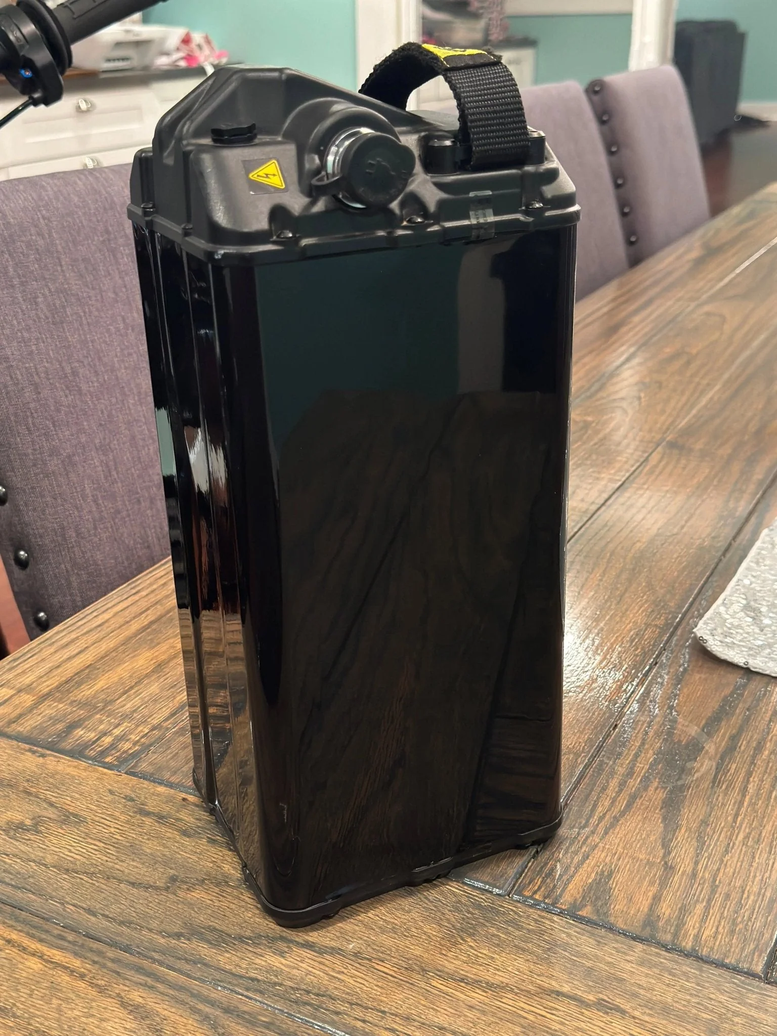 E-Bike "invisible" Vantablack Battery Wrap - Image 7