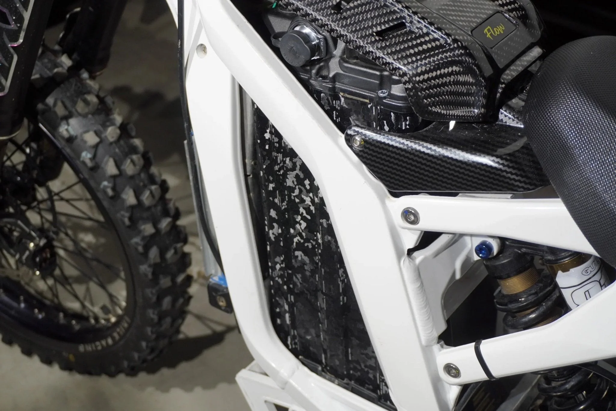 E-Bike ShadowSlate Black Camouflage Wrap - Image 5