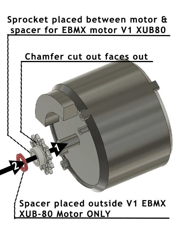 Heavy Hitter 520 Primary Drive Conversion OEM/EBMX Ultra Motors - Image 7