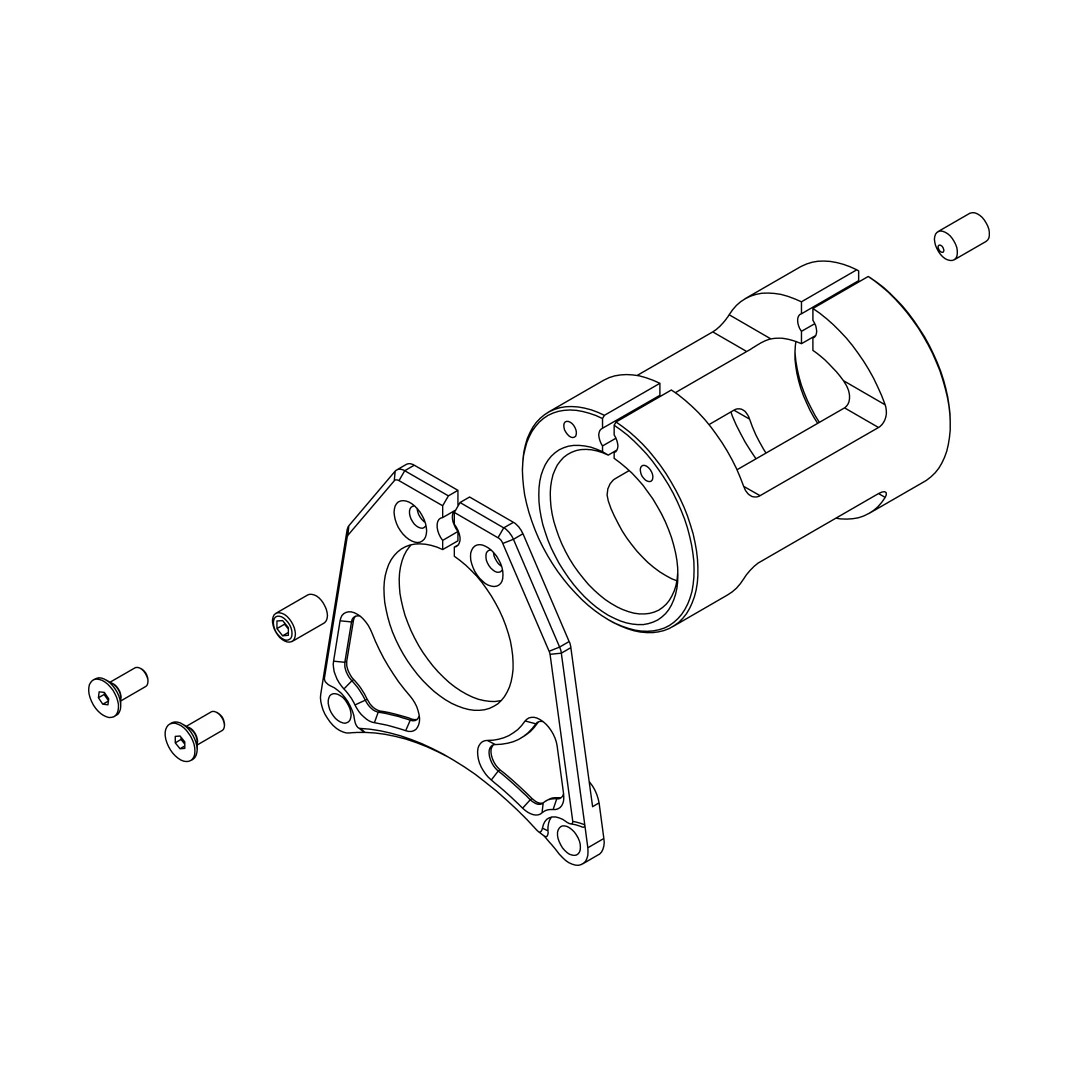 Lekkie PF30 Bafang Adapter (Eccentric) - Image 3