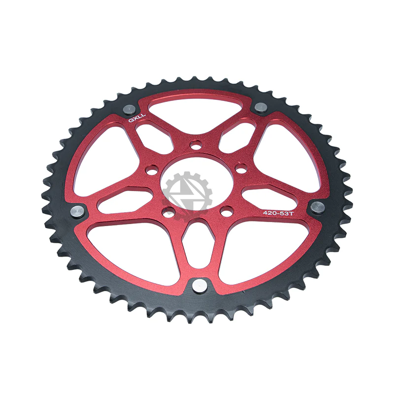 Bi-Metal Rear Sprocket Red 53T Talaria Sting MX4 Evo / Expert