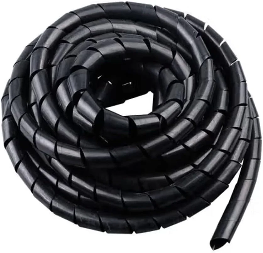 Spiral Cable Wrap - 3 Ft Cable Management Sleeve Organizer