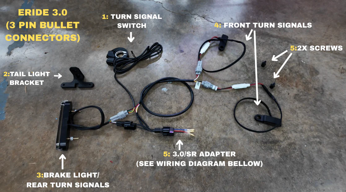 Turn Signal and Brake Light Kit For Surron, Talaria, Eride Pro 3.0 Project 9 - Image 9